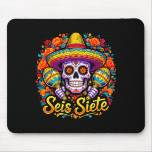 Seis Siete Spanish Humor Clroom Teaching Laugh Esp Mouse Pad