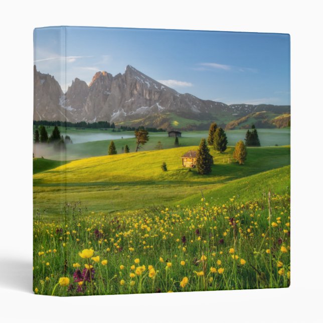 Seiser Alm, Dolomite Alps, Italy Binder (Front/Spine)