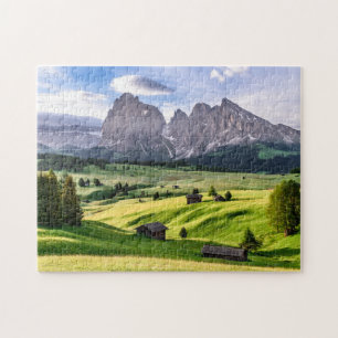 Seiser Alm   Dolomite Alps, Italy Jigsaw Puzzle