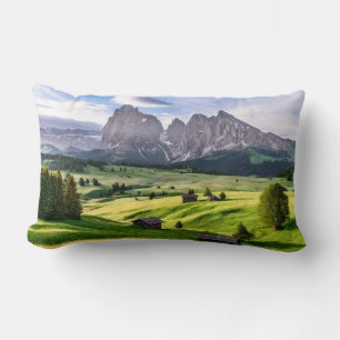 Seiser Alm Dolomite Alps, Italy Lumbar Pillow