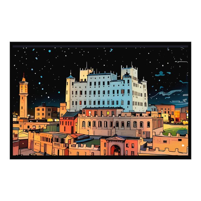 Seiyun City - Yemen Photo Print (Front)