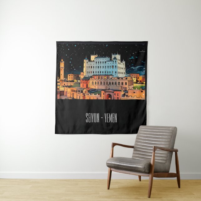 Seiyun City - Yemen Tapestry (In Situ)