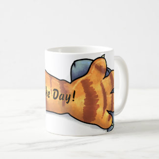 Seize the day Cat Grab  Coffee Mug