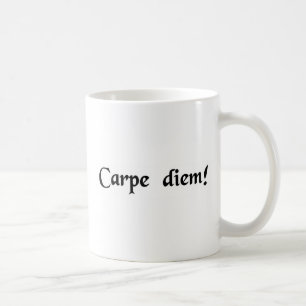Seize the day. coffee mug