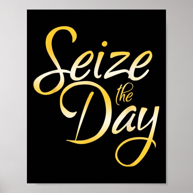Seize The Day  Poster (Front)