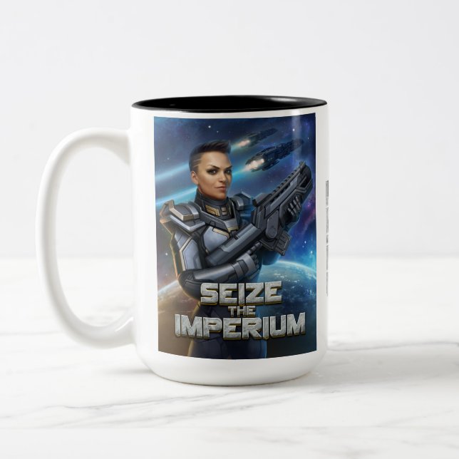 Seize the Imperium Mug (Left)