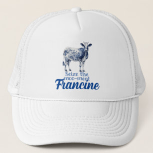 Seize the Moo-ment Customizable Trucker Hat