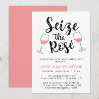 Seize the Rosé Wine Tasting Party