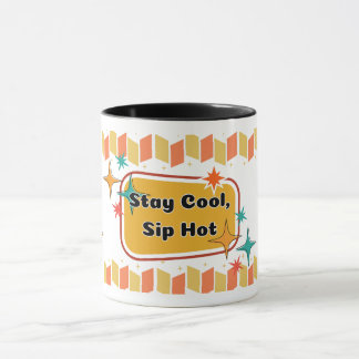 Séjournez Cool, Sirotez Chaud - Mug De Café Modern