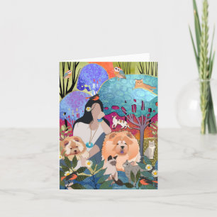 SÉJOURNEZ ENFANT GYPSY WILD - Cartes d'art Chow