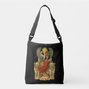 Sekhmet Egyptian Lioness Goddess Crossbody Bag