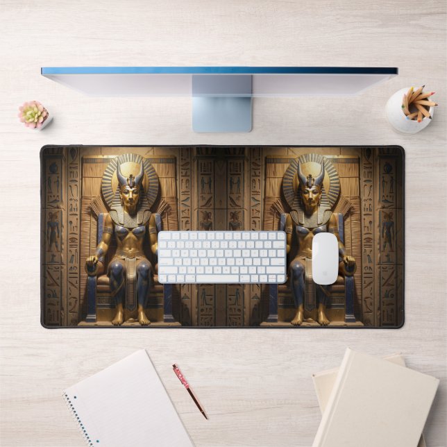 Sekhmet – Lion-Headed War Goddess Desk Mat (Office 1)