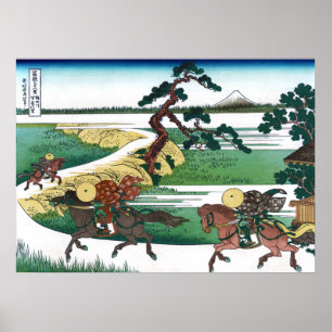 Sekiya Village on the Sumida River Poster
