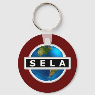 SELA logo keychain