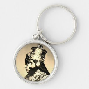 Selassie I Jah Rastafari Rasta Reggae Livity Roots Keychain