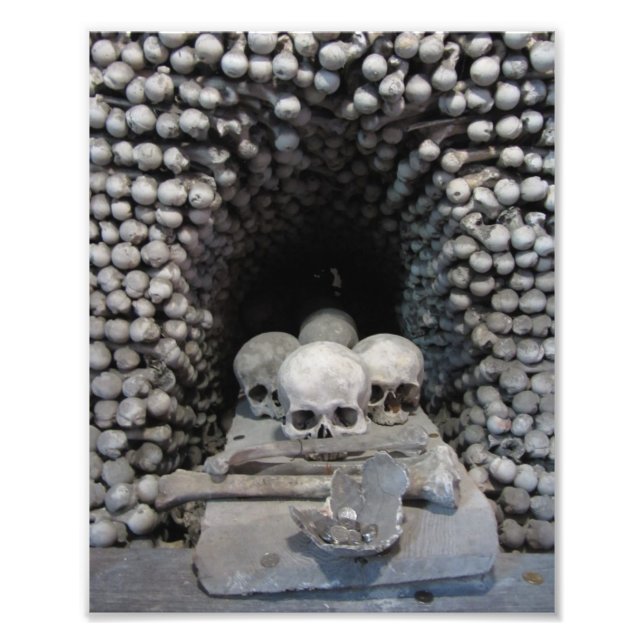 Seldec Ossuary Shrine, Kutna Hora Photo Print (Front)
