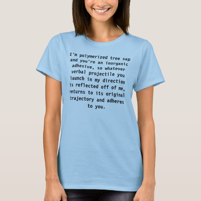 Seldon Cooper Rubber and Glue T-Shirt (Front)