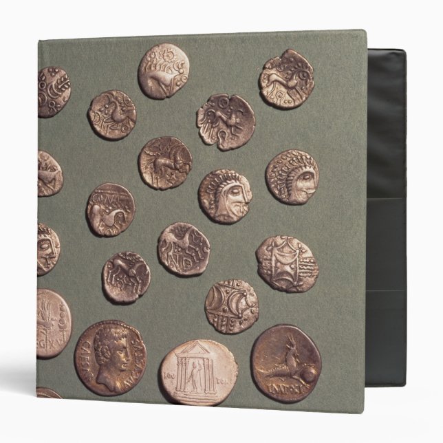 Selection Celtic and Roman  coins found Binder (Front/Inside)