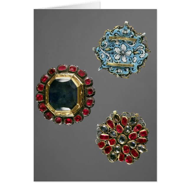 Selection of costume brooches (Front)