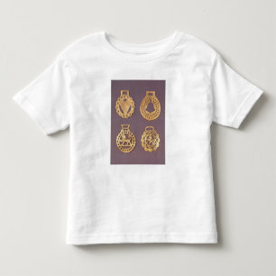 Selection of horse brasses toddler t-shirt