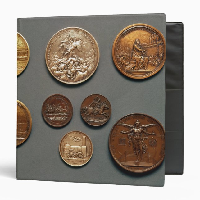 Selection of medals binder (Front/Inside)