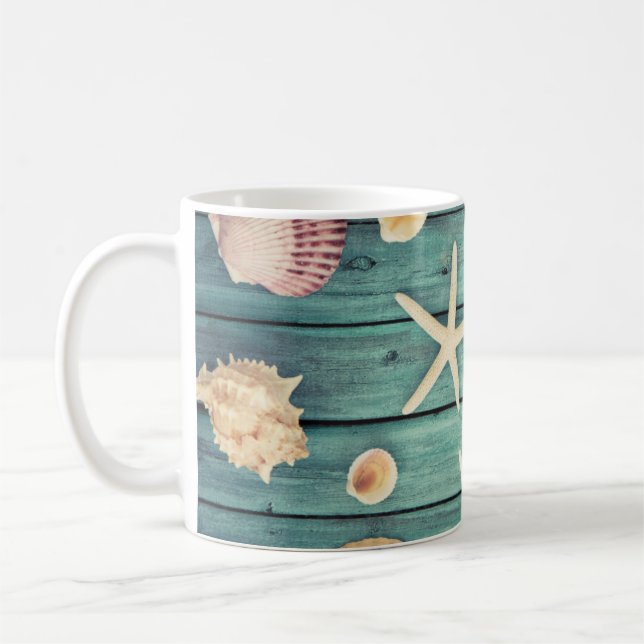 Selection Of Seashells Coffee Mug (Left)