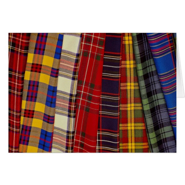 Selection of tartans (Front Horizontal)