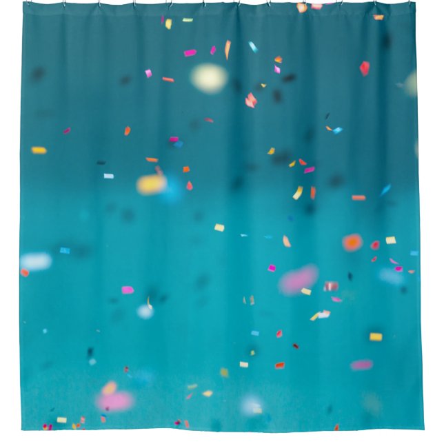 Selective focus photography of multicolored confet (Front)