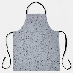 Selective focus photography of water droplets apron