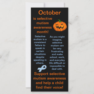 Selective Mutism Awareness Month Facts