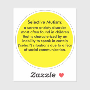Selective Mutism Definition