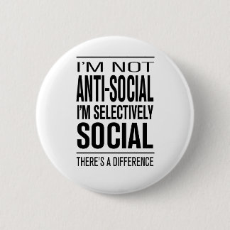SelectivelySocial 2 Inch Round Button