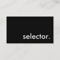 selector.