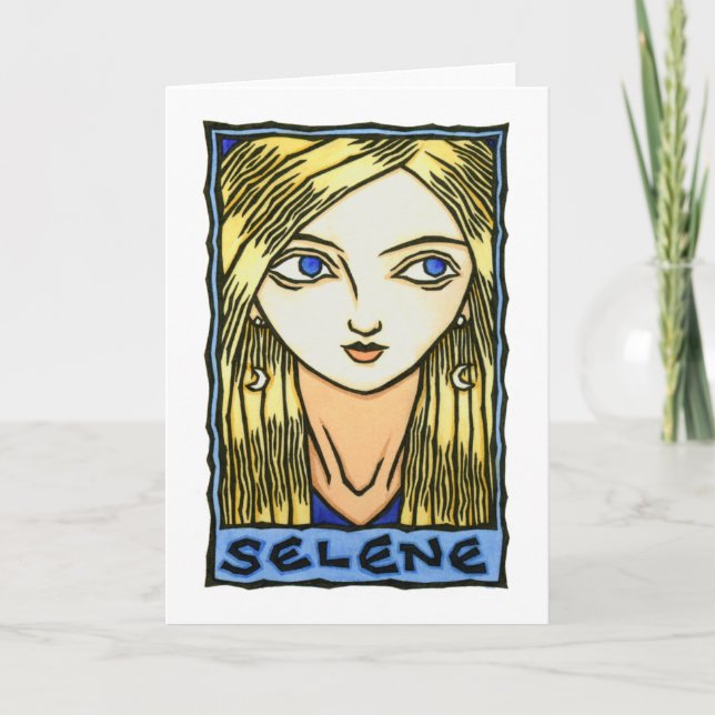 Selene Greeting Card (Front)
