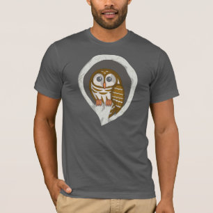 Selene le T-shirt sombre pour hommes au motif de h