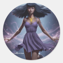 Selene The Magicia - Sticker Imaginaire