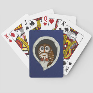 Selene the Owl Classic Playing Cards