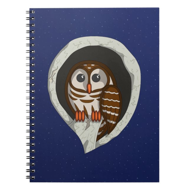 Selene the Owl Notebook (Front)