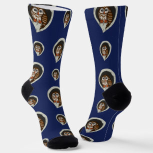 Selene the Owl Socks