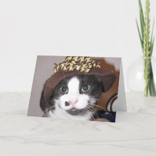 Selene's New Hat Card