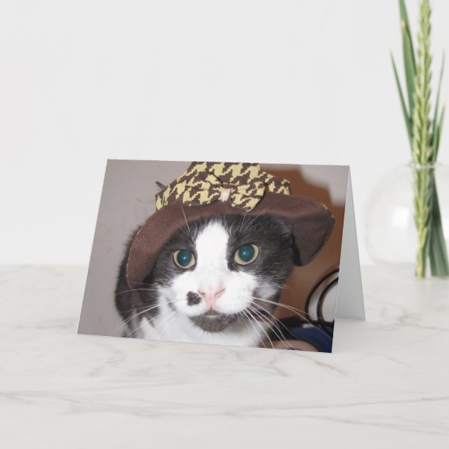 Selene's New Hat Card (Front)