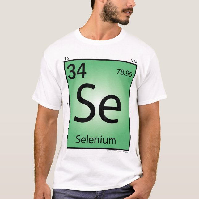 Selenium (Se) Element T-Shirt - Front Only (Front)