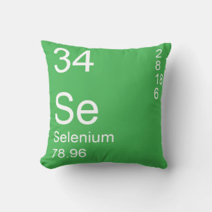 Selenium Throw Pillow