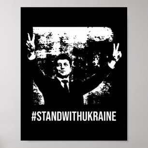 Selenskyj Stand With Ukraine Stop War Support Ukra Poster