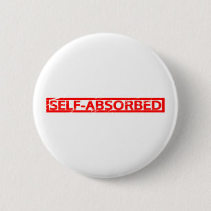 Self-absorbed Stamp 2 Inch Round Button