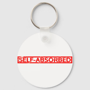Self-absorbed Stamp Keychain