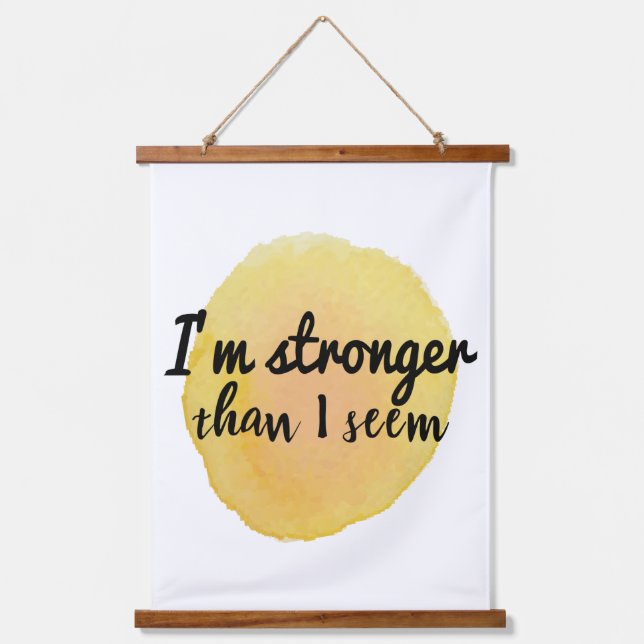 self acceptance inspirational quotes  hanging tapestry (Front)