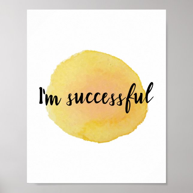 self acceptance inspirational sayings poster (Front)