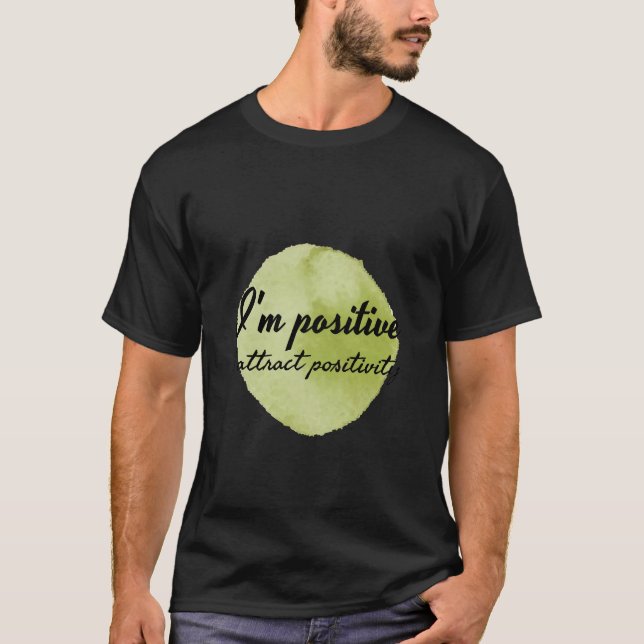 self acceptance motivational affirmations T-Shirt (Front)