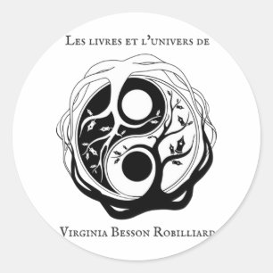 Self-adhesive Logo Classic Round Sticker